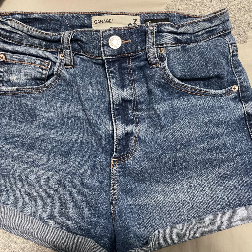 SZ 3 GARAGE Premium, Stretch, Ultra High Rise Shorts